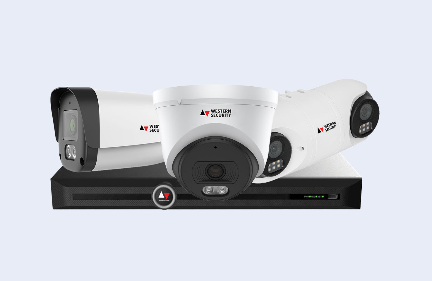 Western Security IP cameras and network video recorder
